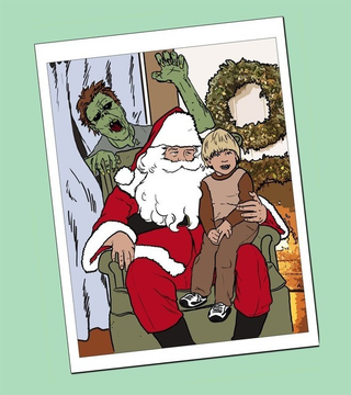 Illustration for article titled Weirdest and Most Inventive Holiday Greetings of the Season